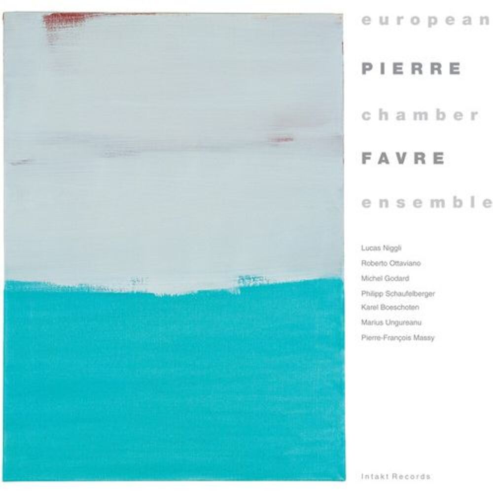 Pierre Favre - European Chamber CD